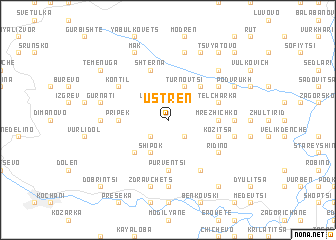 map of Ustren
