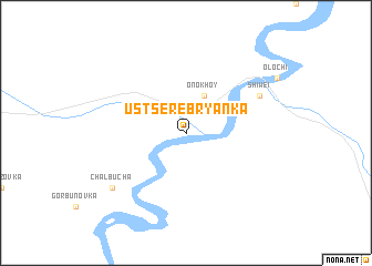 map of Ust\