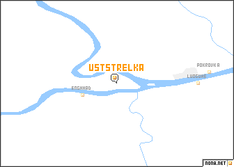 map of Ust\