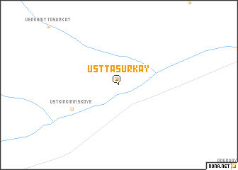 map of Ust\