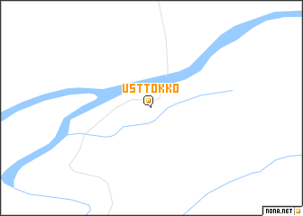 map of Ust\