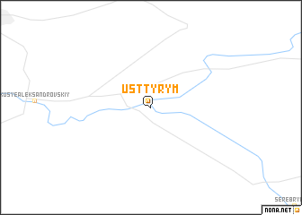 map of Ust\