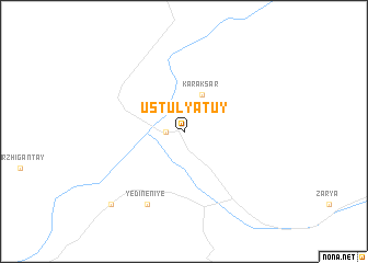 map of Ust\
