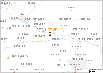 map of Ust\