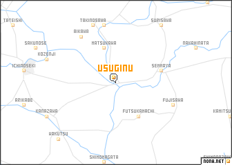 map of Usuginu