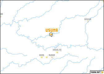 map of Usuma