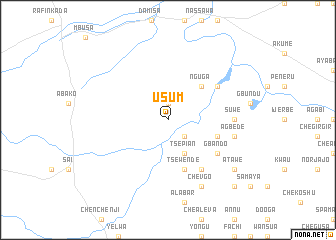 map of Usum