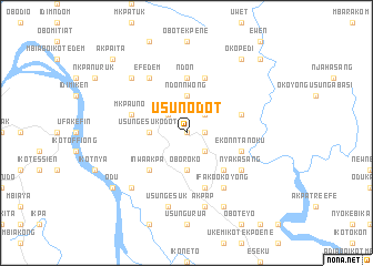 map of Usun Odot