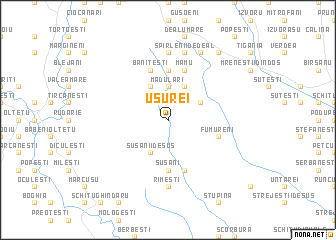 map of Uşurei