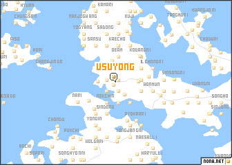 map of Usuyŏng