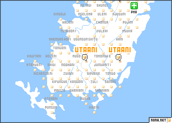 map of Utaani