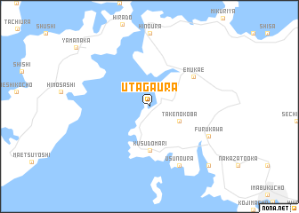 map of Utagaura