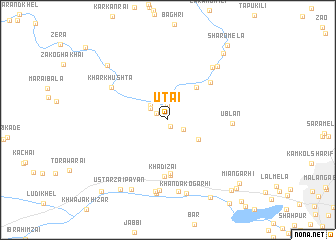 map of Ūtai