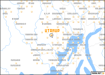 map of Utamup