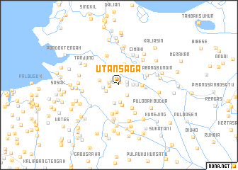 map of Utansaga