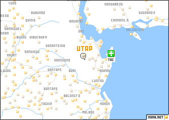 map of Utap