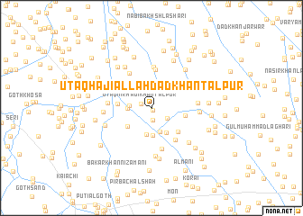 map of Utāq Hāji Allāhdād Khān Tālpur