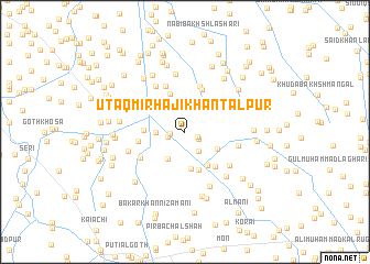 map of Utāq Mīr Hāji Khān Tālpur
