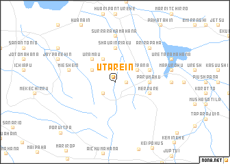 map of Útarein