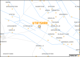map of ‘Uţayshah