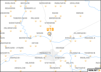 map of Ūta