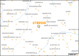 map of Ūt Bāshā