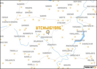 map of Utchijigyŏng