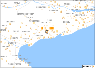 map of Ut-ch\