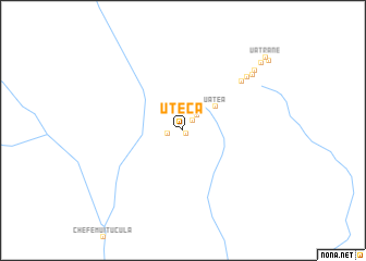 map of Uteca