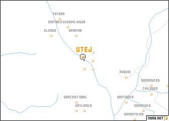 map of Utej