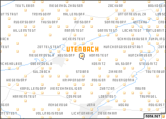 map of Utenbach