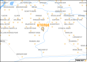 map of Utende