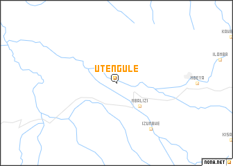 map of Utengule