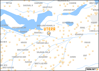 map of Utera