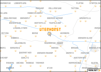 map of Uterhorst