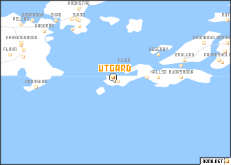 map of Utgård
