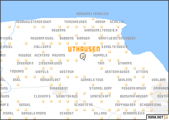 map of Uthausen