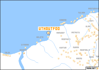 map of Uthautfoo