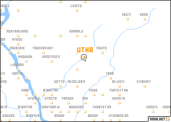 map of Utha