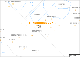 map of ‘Uthmān Muḩarram