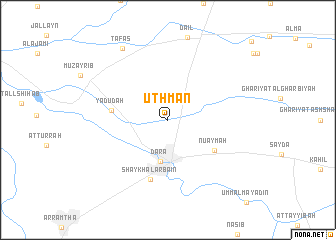 map of ‘Uthmān