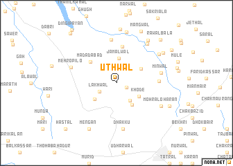 map of Uthwāl