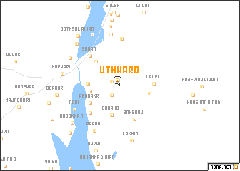 map of Uthwāro
