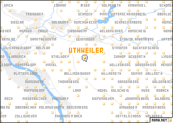 map of Uthweiler