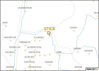 map of Utica