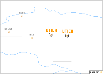 map of Utica