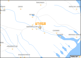 map of Utinga