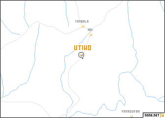 map of Utiwo