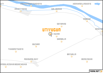 map of Utiyugun