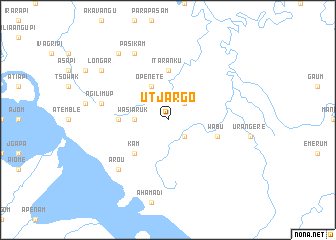 map of Utjargo